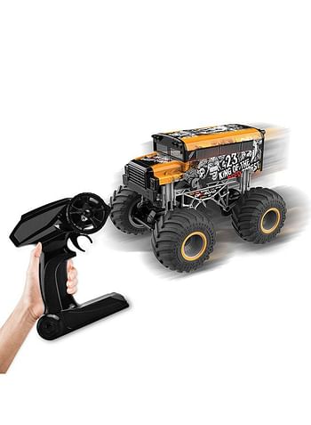 1:16 Remote Control Off-Road Vehicle For Boys For All Tarrain Monster Truck With Impressive Design And 2.4 Ghz Controller For High Precision And Speed 28 x 23 x 21.5cm