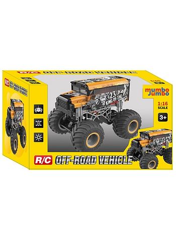 1:16 Remote Control Off-Road Vehicle For Boys For All Tarrain Monster Truck With Impressive Design And 2.4 Ghz Controller For High Precision And Speed 28 x 23 x 21.5cm