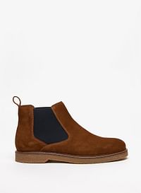 Men's Slip-On Chelsea Boots with Pull Tab Detail