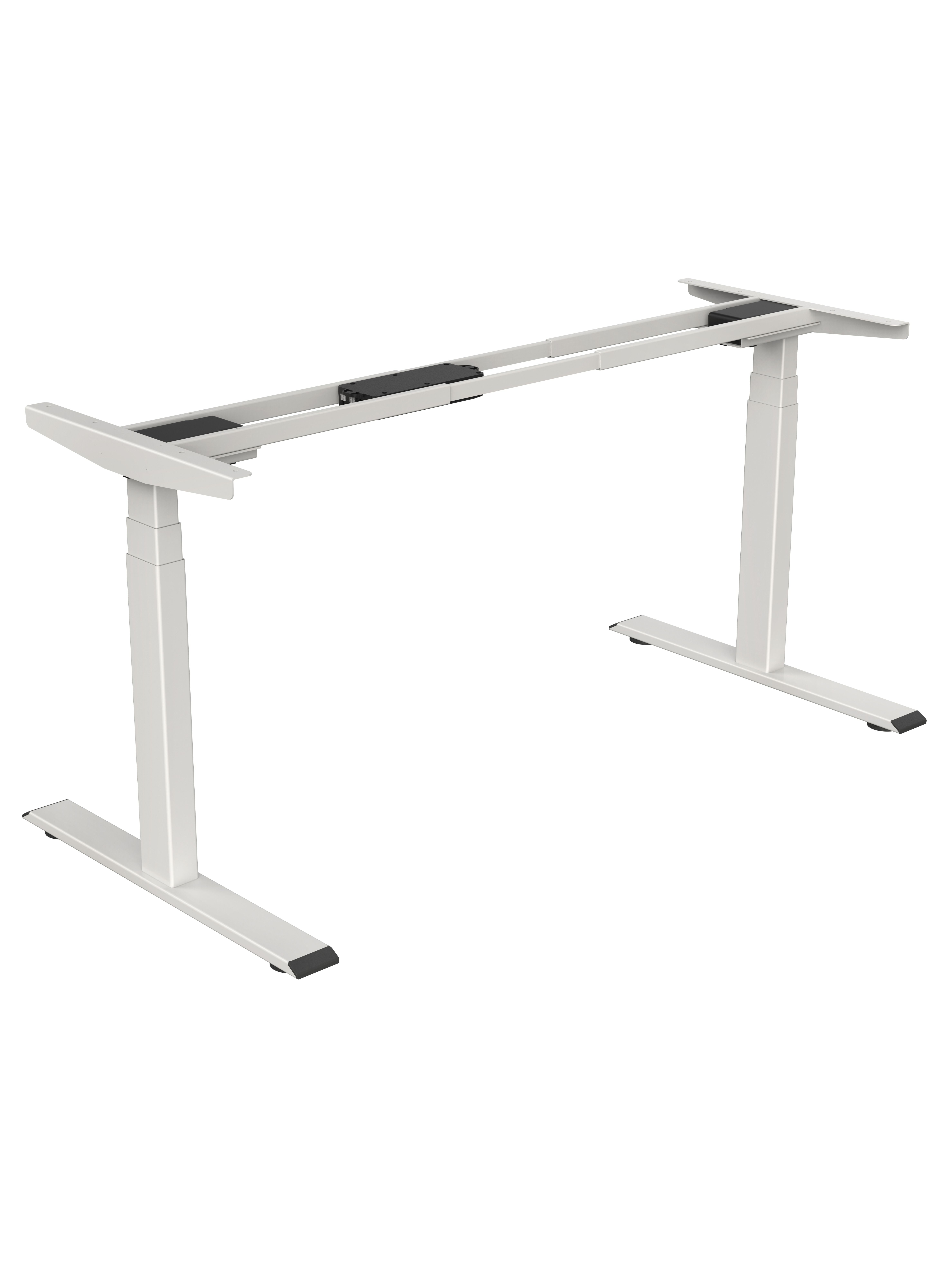 AMFAH Height Adjustable Table Frame With Twin Motorized Control Box and USB Charging (Frame Only)