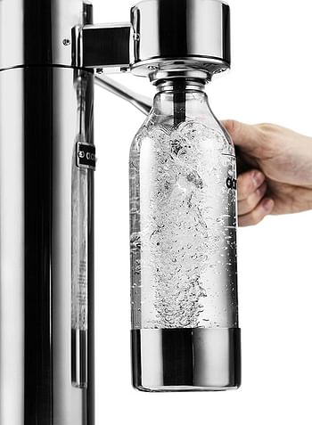 Aarke Carbonator Sparkling Water Maker AA01-STEEL Silver