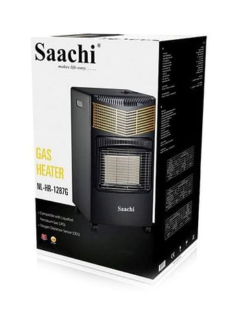 Saachi Gas Heater 4200 W NL-HR-1287G-BK Black