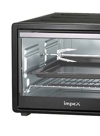 Impex Multifunction Electric Convection Oven with Rotisserie functions 35 L 1500 W OV 2901 Black/Silver