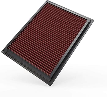 K&N Engine Air Filter: Increase Power & Towing, Washable, Premium, Replacement Compatible with 2004-2008 Ford/Lincoln Truck SUV V8 (F150, F250, F350, Expedition, Mark, Navigator) 33-2287