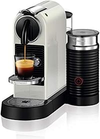 ماكينة تحضير القهوة والحليب، سيتيز اند ميلك من نيسبريسو - لون ابيض