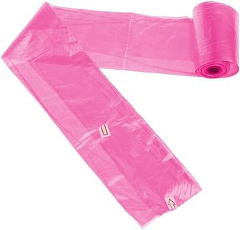 Pixie Disposable Dispenser Refill - Pink Pack Of 2 (6 Rolls 120 Bags) Baby Nappy Bag, Pet Waste Bag, Scented Diaper Bag, Trash Bag, Garbage Bag, Colorful Plastic Bag, Poop Bag, Sacks