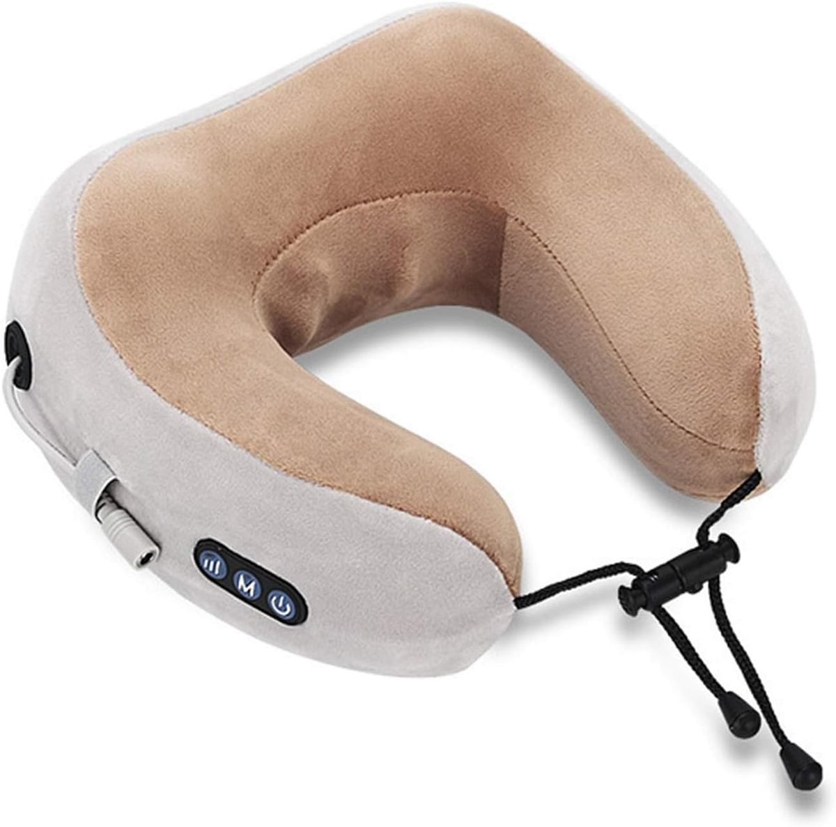 Electric Massage Pillow, U-shaped Cervical Vertebrae Neck Kneading Vibration, Multifunctional Instrument, Massager