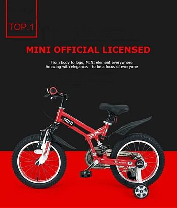 Rastar Mini Copper Ride Cycle Bicycle 16" | RSZ1602| BLUE | 8197