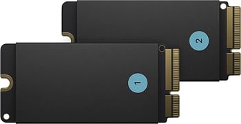 مجموعة Apple SSD بسعة 4 تيرابايت لجهاز Mac Pro أسود