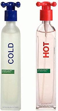 Hot & Cold Unisex Fragrances Set from United Colors of Benetton