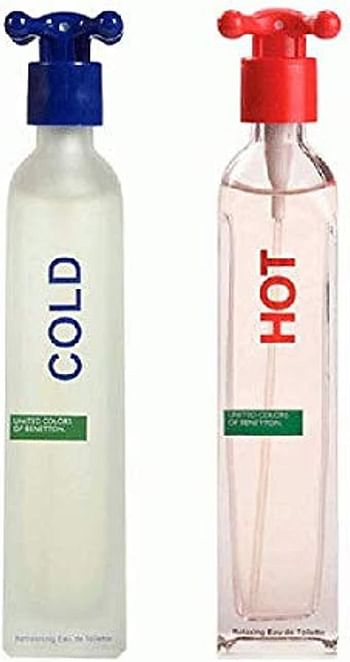 Hot & Cold Unisex Fragrances Set from United Colors of Benetton