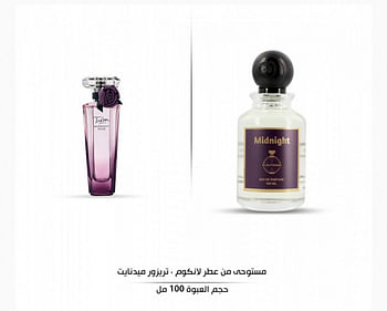 Perfume inspired by Lancome Tresor Midnight - 100ml