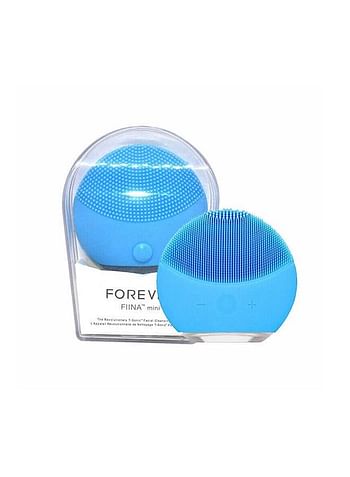 Forever Lina Mini Silicone Facial Cleansing Device Blue