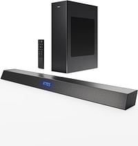 Philips B8405/10 Soundbar With Subwoofer Wireless (2.1 Channels, Bluetooth, 240 W, Cinematic Dolby Atmos, HDMI Earc, DTS Play-Fi Compatible, Connects With Amazn Echo Devices & Voice Assistants) 2020/2021, Dark Grey