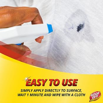 Goof Off - Household Heavy Duty Remover for Spots, Stains, Marks, and Messes – 4 fl. oz