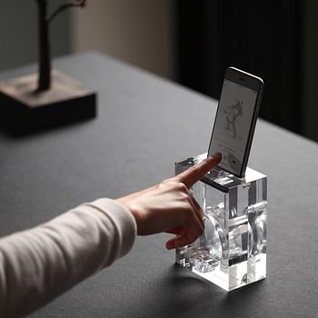 Elago Apple iPhone 6/7 Acoustic Amplification Stand - Clear