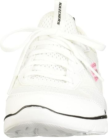 Skechers Women's Sneaker Summits-Free Classics 149535/WBHP - 7.5 US / 37.5 EU / White