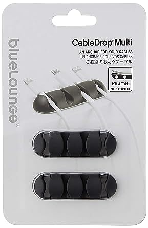 Bluelounge - CableDrop Multi Black