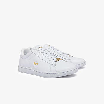 Lacoste Women's Carnaby Leather Tonal Trainers/39 EU