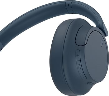 Sony WH-CH720N Noise Cancelling Wireless Headphones : Bluetooth Over The Ear Headset With Mic For Phone-Call-Blue, Large