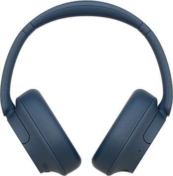 Sony WH-CH720N Noise Cancelling Wireless Headphones : Bluetooth Over The Ear Headset With Mic For Phone-Call-Blue, Large