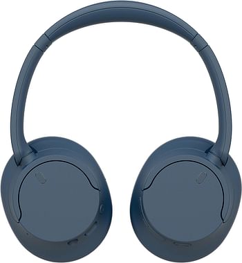 Sony WH-CH720N Noise Cancelling Wireless Headphones : Bluetooth Over The Ear Headset With Mic For Phone-Call-Blue, Large