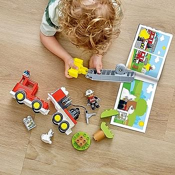 LEGO® DUPLO® Rescue Fire Engine 10969 Building Toy (21 Pieces)