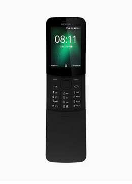 NOKIA 8110 Dual SIM Black 512MB RAM 4GB 4G LTE