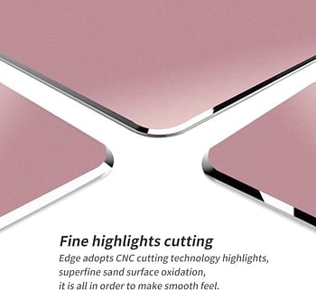 VAYDEER Mouse Pad for Magic Mouse,Aluminum Metal Mouse Pad Premium Ultra Thin Smooth Hard Mouse Mat Anti-Slip Double Side Mouse Mat Waterproof Fast & Accurate Control for Gaming and Office