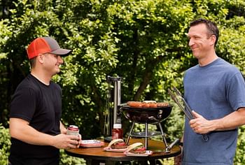 Cuisinart Portable Charcoal Grill 14-Inch CCG190RB - Red