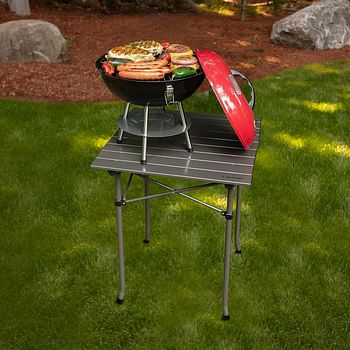 Cuisinart Portable Charcoal Grill 14-Inch CCG190RB - Red