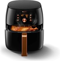 Philips Premium Collection Air Fryer with Smart Sensing Technology for Healthy Cooking Baking and Grilling XXL Plastic 2225 W 7.4L HD9860/91 - Multicolor