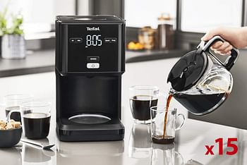 Tefal Smart N light filter coffee machine CM600840 - Black