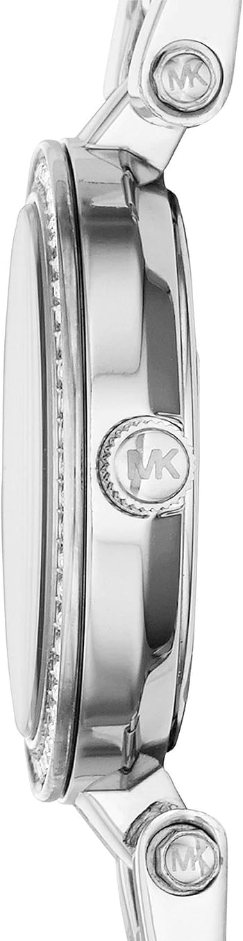 Michael Kors Women's Petite Darci Three-Hand, Stainless Steel Watch, MK3294