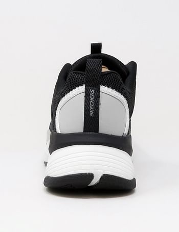 Skechers Women's Mira Tennis Shoes 149881 BKW /9 US / 39 EU