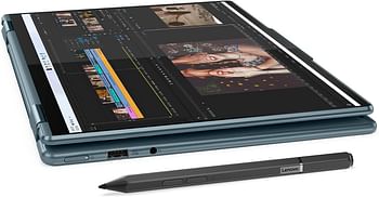 Lenovo Yoga 7 with 14" 2.8K (2880x1800) OLED display, Intel® Core™ i7-1260P, Integrated Intel® Graphics, 16GB RAM, 512GB SSD, Windows 11, Blue - [82QE0052AX]