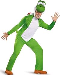 Disguise Plus Size Deluxe Yoshi Costume, Green, XL