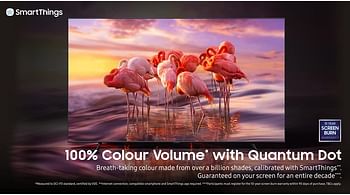 Samsung QE43Q60BAUXXU 43 Inch QLED HDR 4K Smart UHD Tv, With Wall bracket, Black