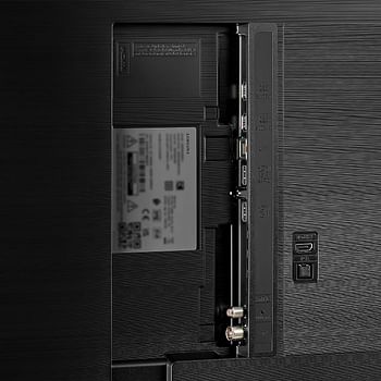 تلفزيون سامسونج QE43Q60BAUXXU 43 بوصة QLED HDR 4K ذكي UHD ، مع حامل حائط ، أسود