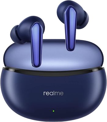 realme Buds Air 3 Neo Wireless Earbuds, 10mm Dynamic Bass Driver, Superior Sound Quality, ENC AI Noise Cancellation, IPX5 Water Resistance, Starry Blue