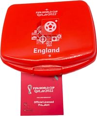 FIFA 2022 Country Plastic Lunch Box/Food Container 500ml - England