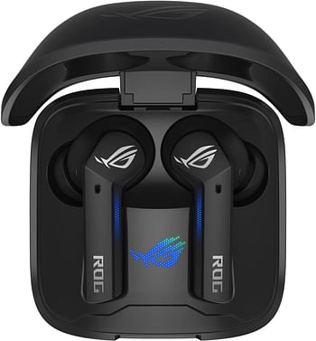 Asus Rog Cetra True Wireless gaming headphones with low-latency wireless connection, ANC, up to 27-hour battery with wireless-charging case, IPX4 water resistance