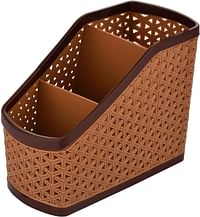 Heart Home 1 Piece Plastic Multipurpose Storage Basket For Bathroom, Kitchen, Office (Multi) - CTHH10681
