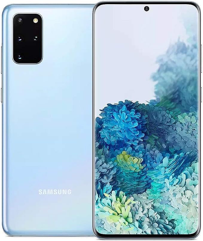 Samsung Galaxy S20+ Plus 5G, 128GB 12GB RAM Cloud Blue International Release