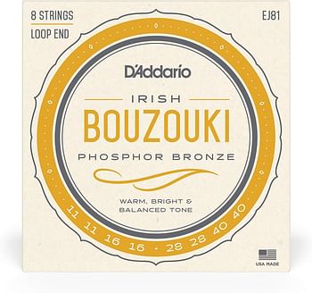 D'Addario EJ81 Irish Bouzouki Strings Irish Bouzouki