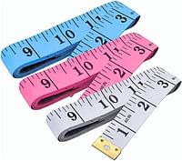 SHOWAY 150 cm Soft Tape Measure Sewing Tailor Ruler (mix color)