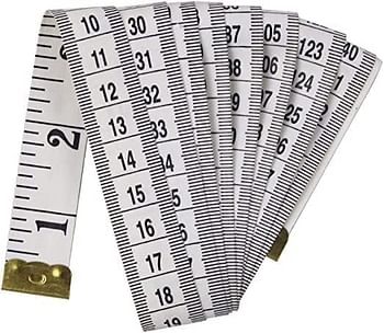 SHOWAY 150 cm Soft Tape Measure Sewing Tailor Ruler (mix color)