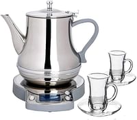 Crownline Karak Tea Maker KT-188 Silver