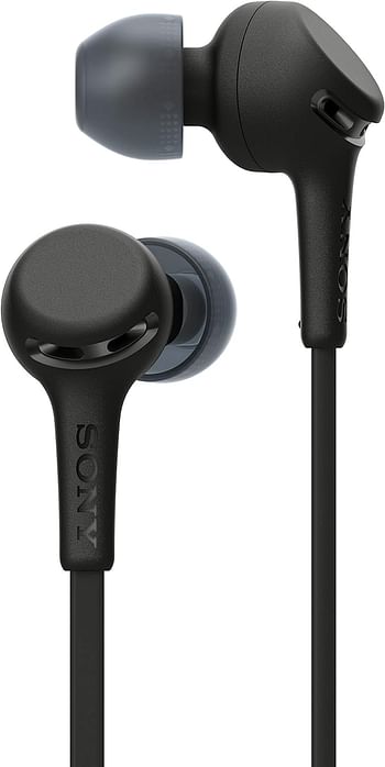 Sony WI-XB400 Wireless Extra Bass in-Ear Headphones with 15 Hours Battery Life, Quick Charge, Magnetic Earbuds, Tangle Free Cord, Bluetooth Ver 5.0, Headset with Mic for Phone Calls – Black