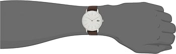 Lacoste Men's Quartz Watch, Analog Display and Leather Strap 2011002